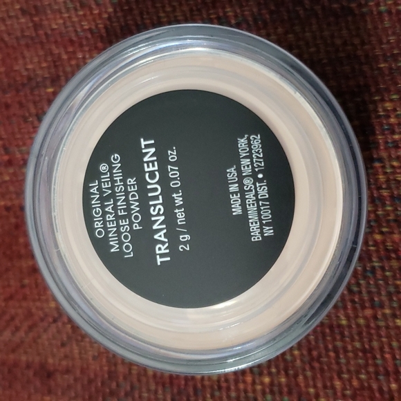 BAREMINERALS MINI ORIGINAL MINERAL VEIL LOOSE FINISHING TRANSLUCENT POWDER. - Picture 10 of 11